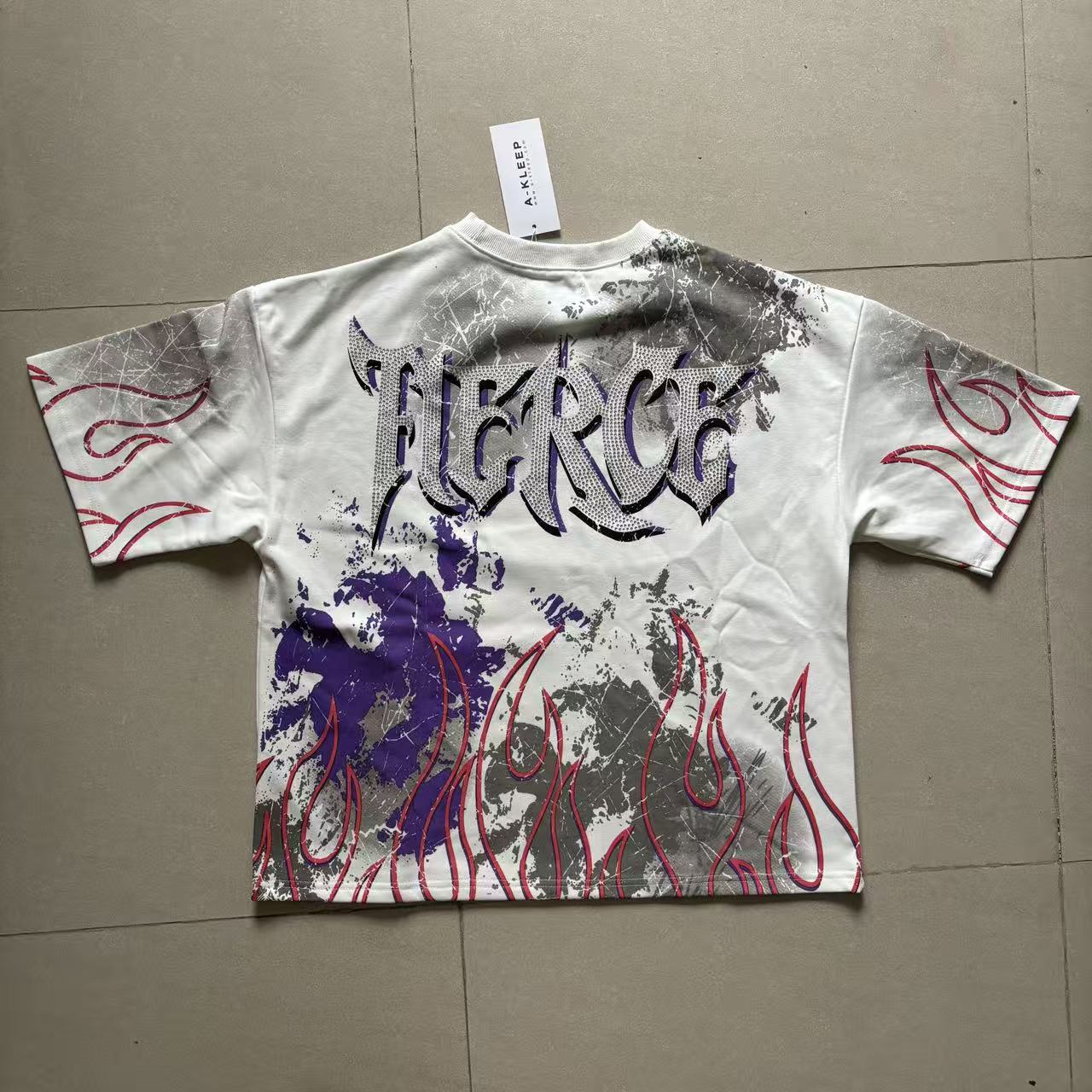 2006-kleep-beryl-s-n-jersey-3-4-sleeve-crop-top-tee image 2